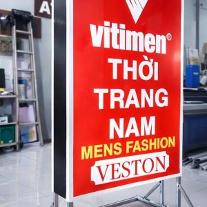 hộp đèn căng bạt có đèn